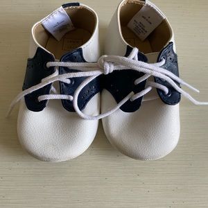 Janie and Jack Baby saddle shoes